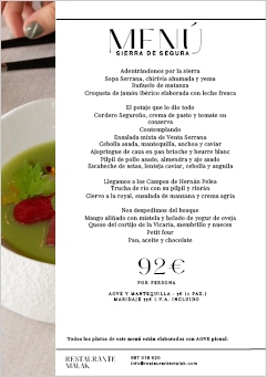 Menú 07