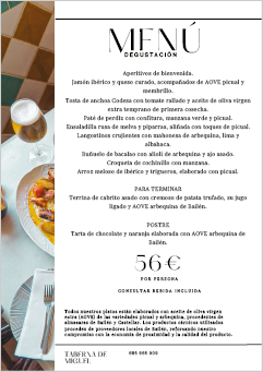 Menú 19