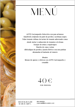Menú 22