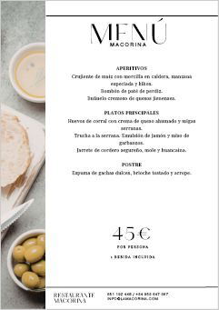 Menú 24